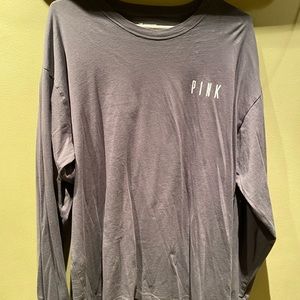 Pink Everyday Long Sleeve Crew Tee
